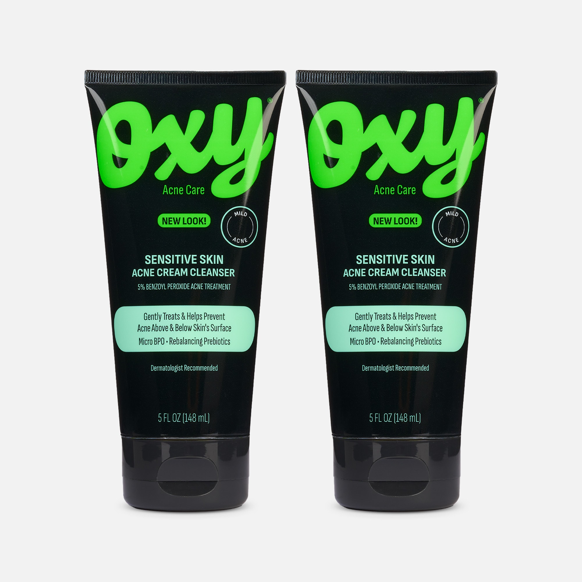 OXY Sensitive Face Wash, 5 oz. (2-Pack)