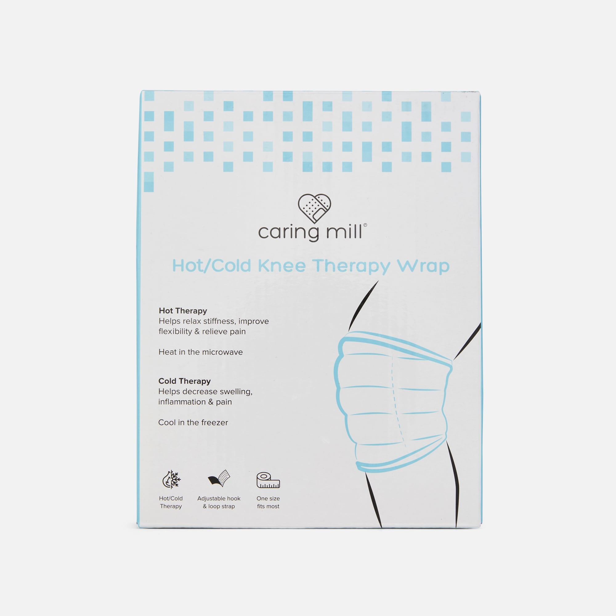 Caring Mill™ Hot/Cold Knee Wrap