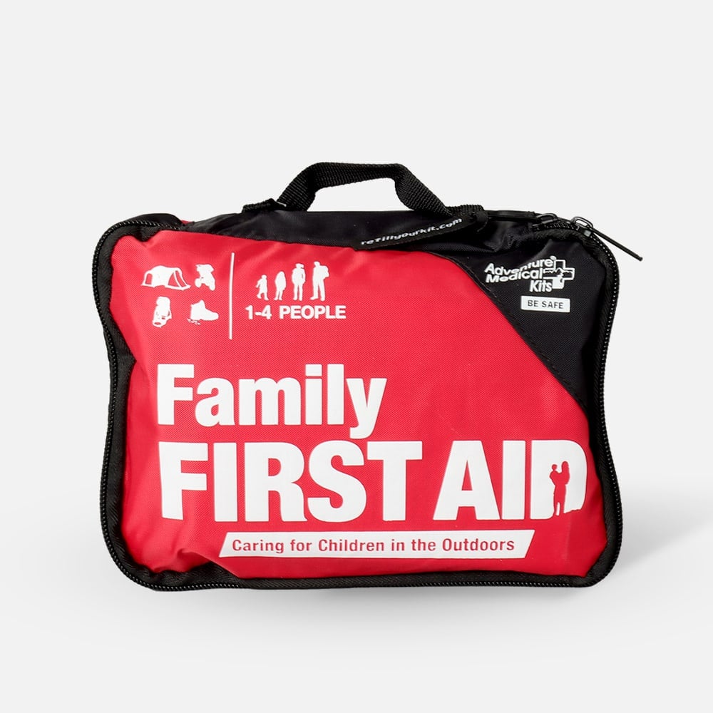 Adventure Medical Family First Aid Kit with AfterBite & Children's Medical Guide, 78 pc.