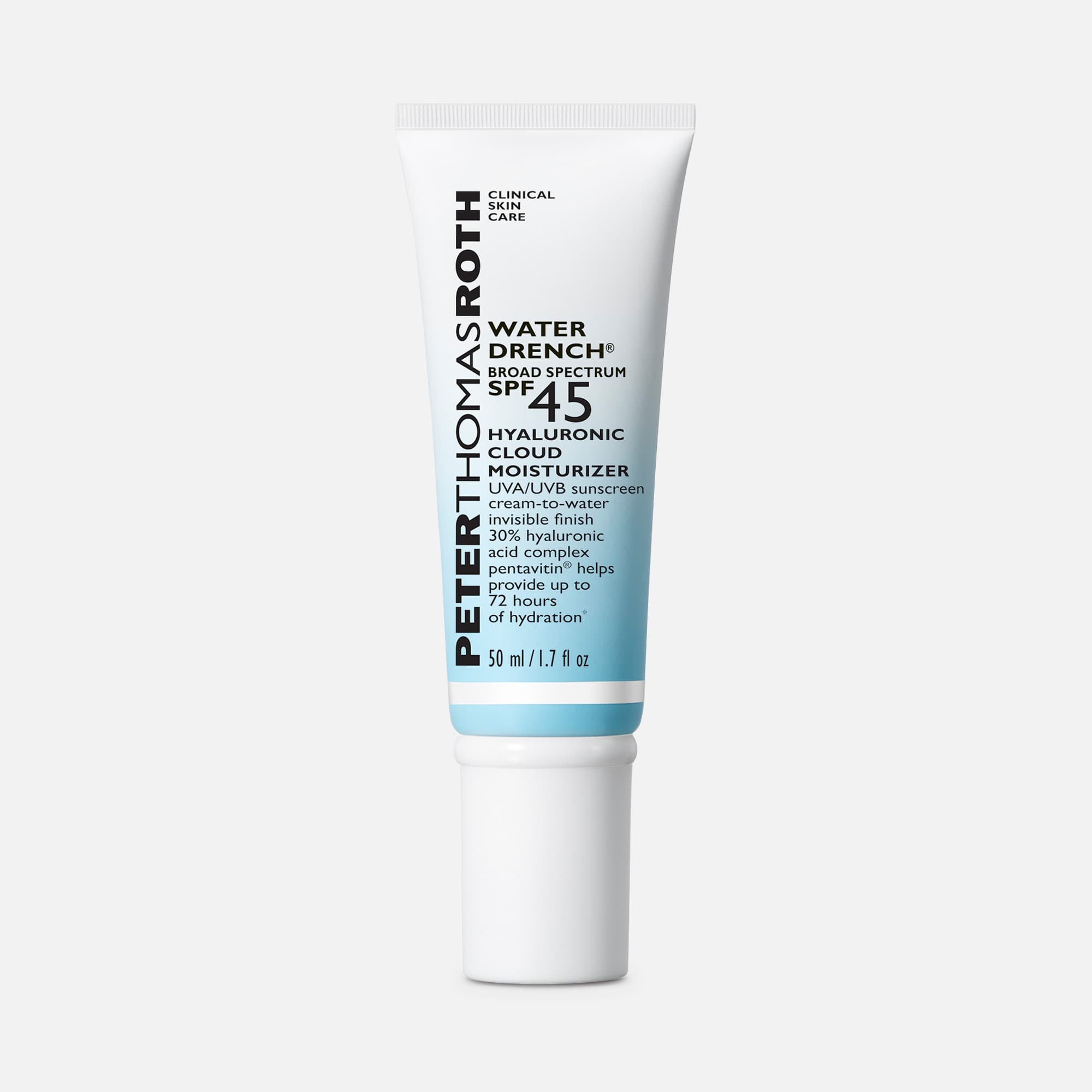 Peter Thomas Roth Water Drench Broad Spectrum Hyaluronic Cloud Moisturizer, SPF 45, 1.7 oz.