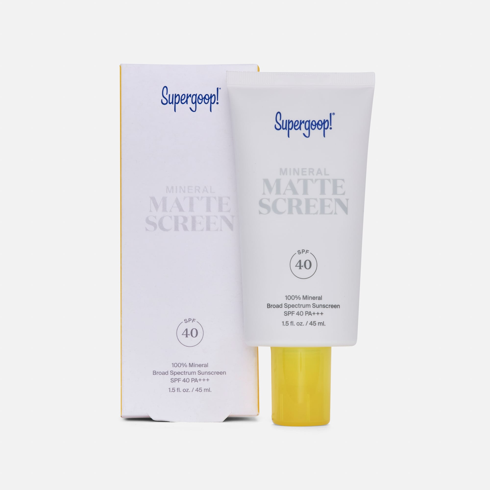 Supergoop! Mineral Mattescreen SPF 40 - Sunrise, 1.5 oz