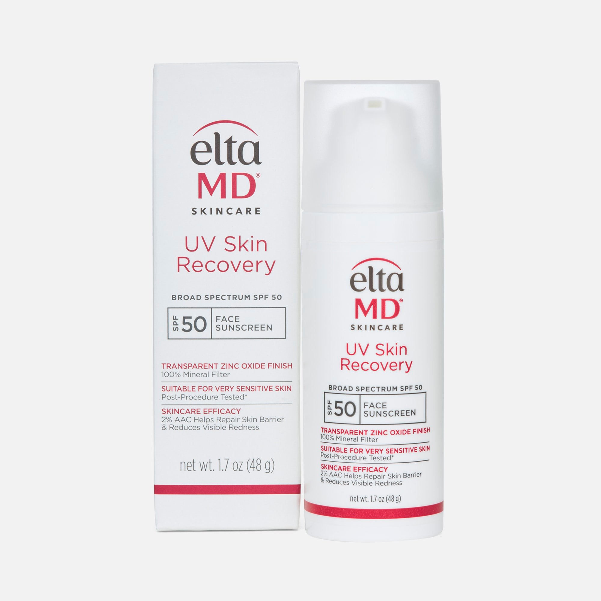 EltaMD UV Skin Recovery Broad Spectrum SPF 50 Face Sunscreen
