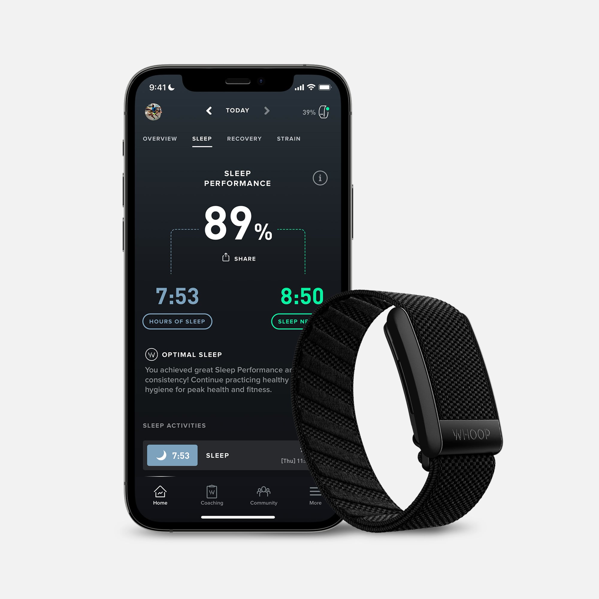 Fitness tracker whoop shop