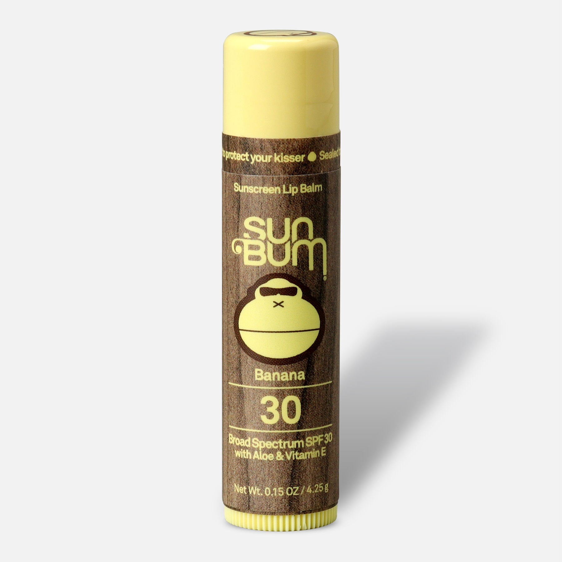 Sun Bum Lip Balm, SPF 30, Coconut, .15 oz.