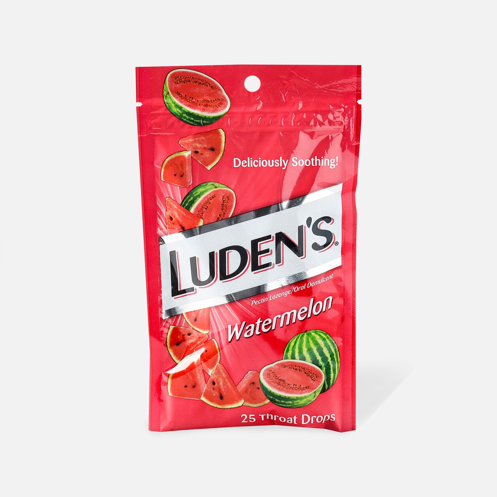 Luden's Watermelon Throat Drops, 25 ct.