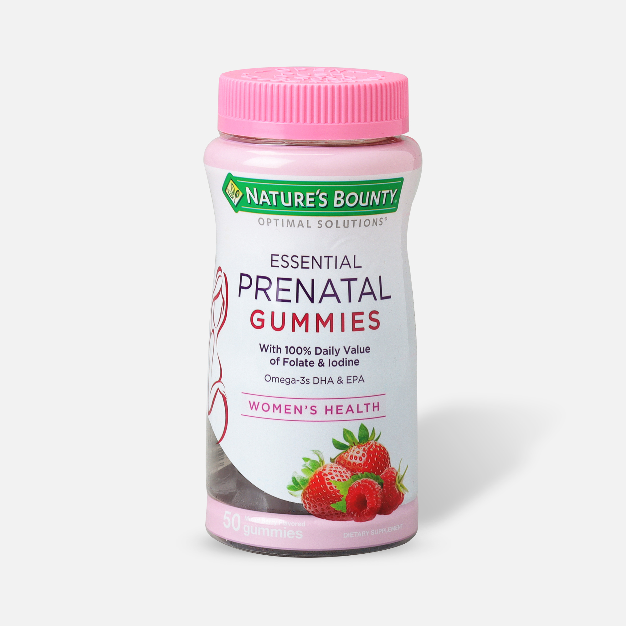 Optimal Solutions Essential Prenatal Gummies, 50 ct.