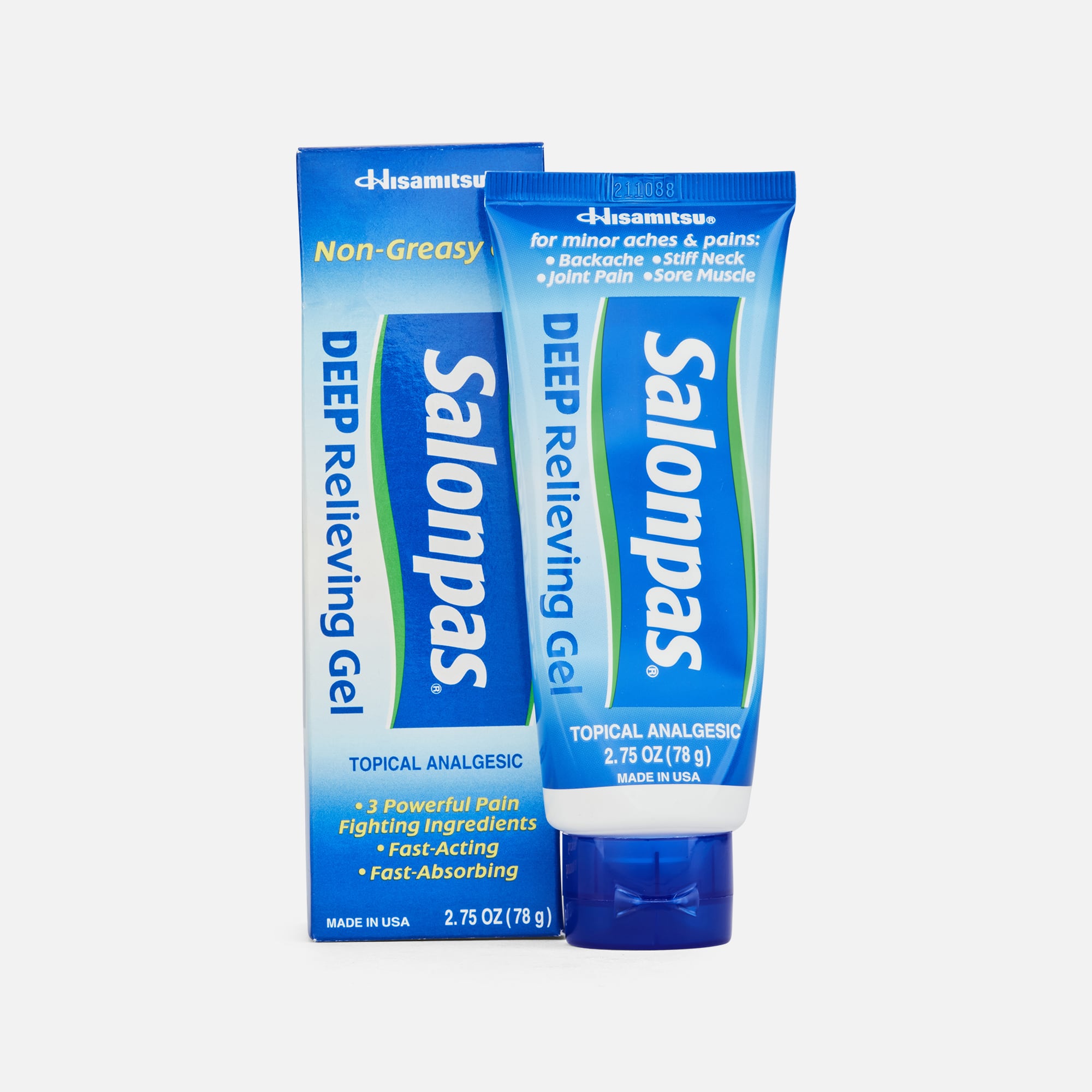 Salonpas Deep Relieving Gel, 2.75 oz.