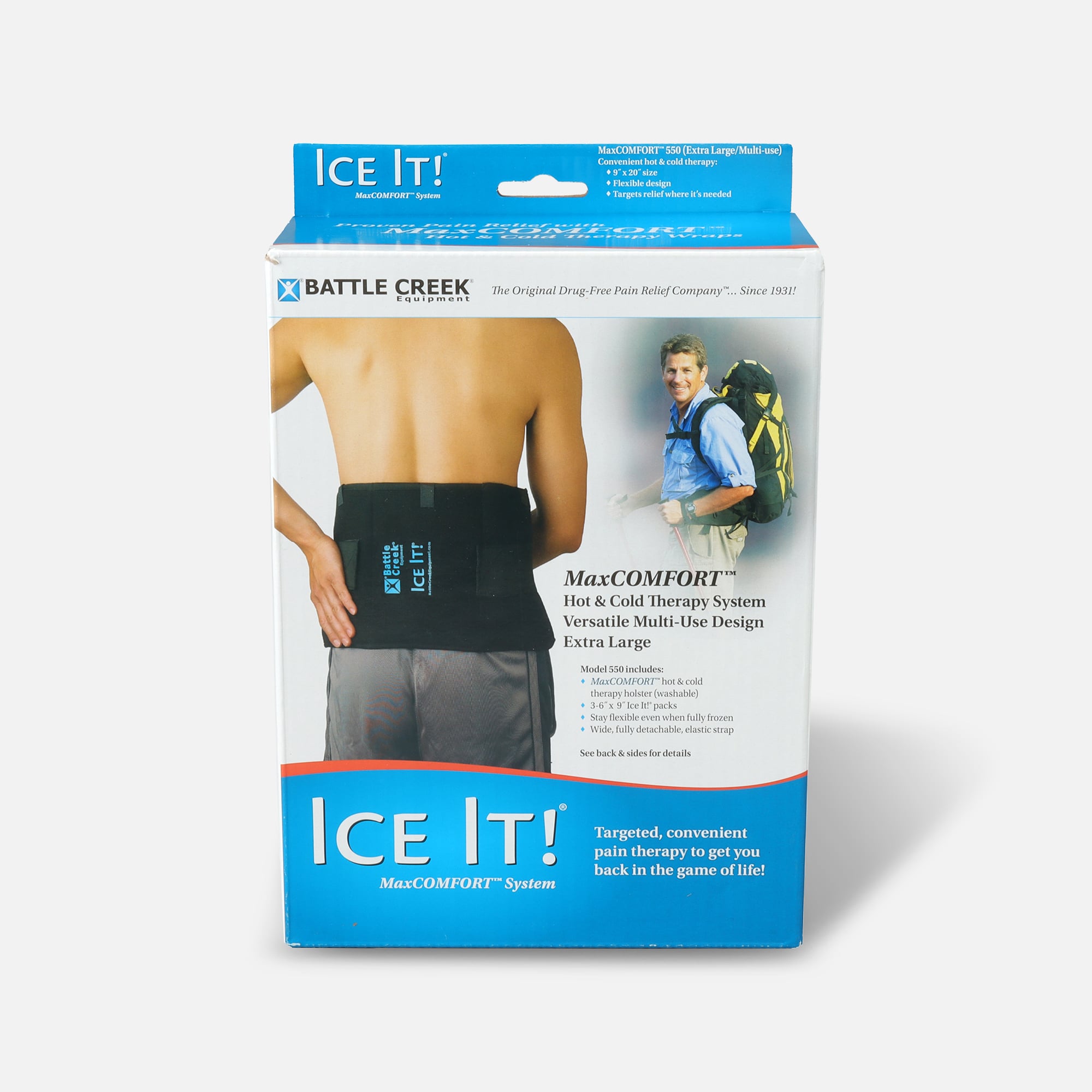 FSA Eligible Battle Creek Ice It! Cold Comfort Knee System 12