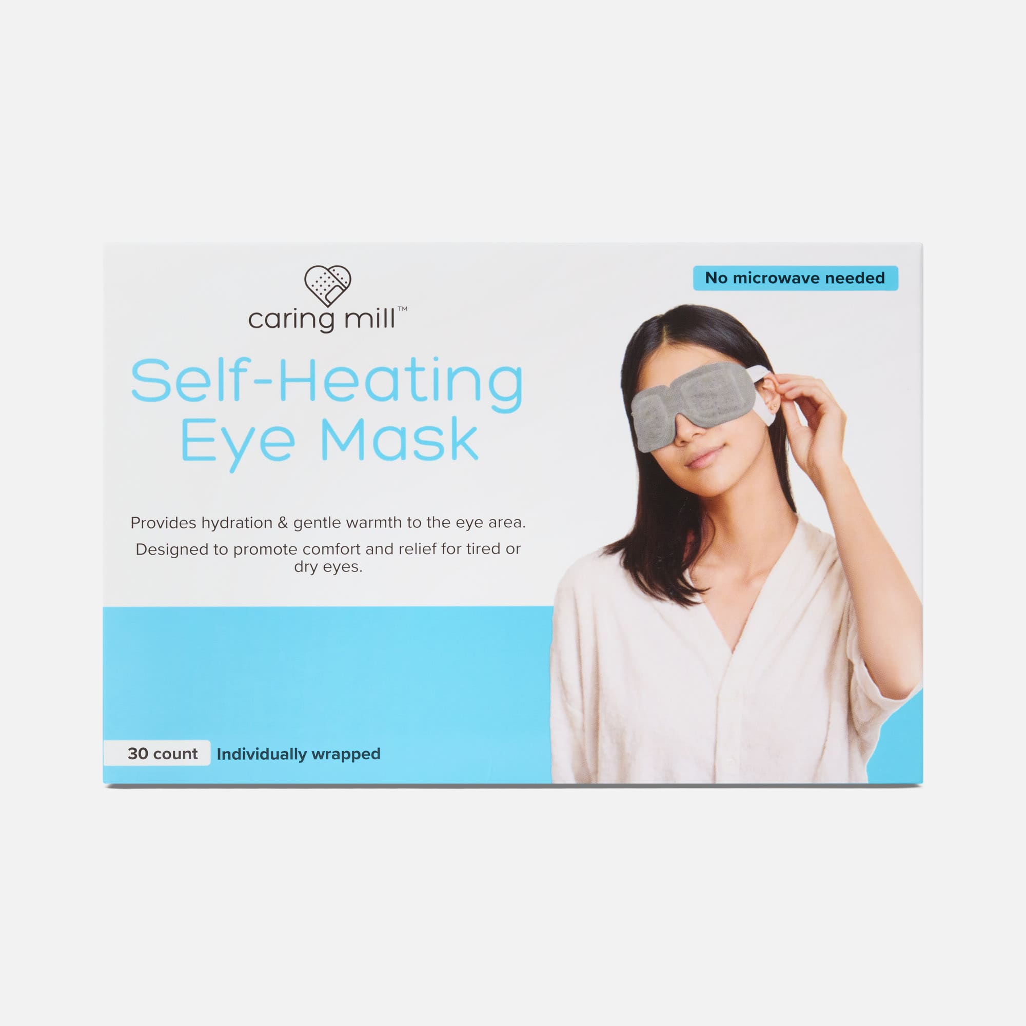 Caring Mill™ Self-Heating Eye Mask, 30 ct.