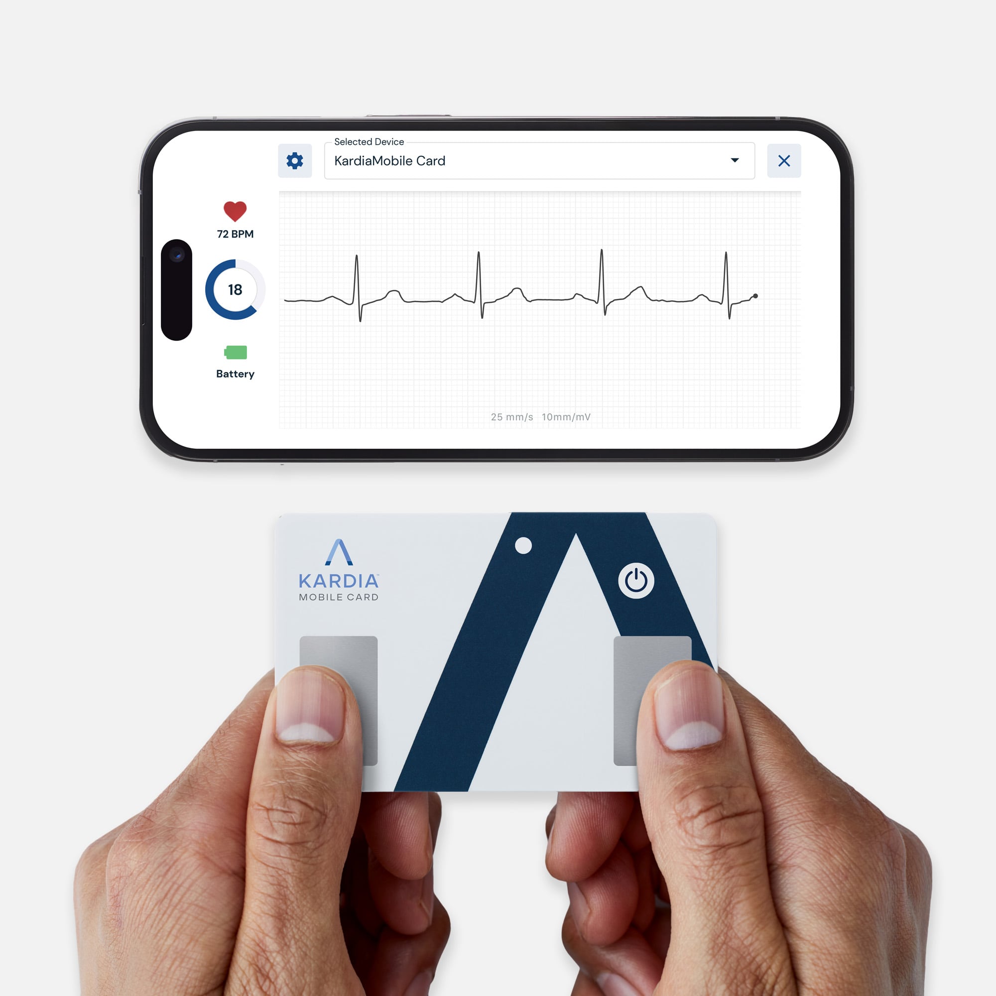 FSA Eligible AliveCor KardiaMobile Card Personal EKG Monitor FSA