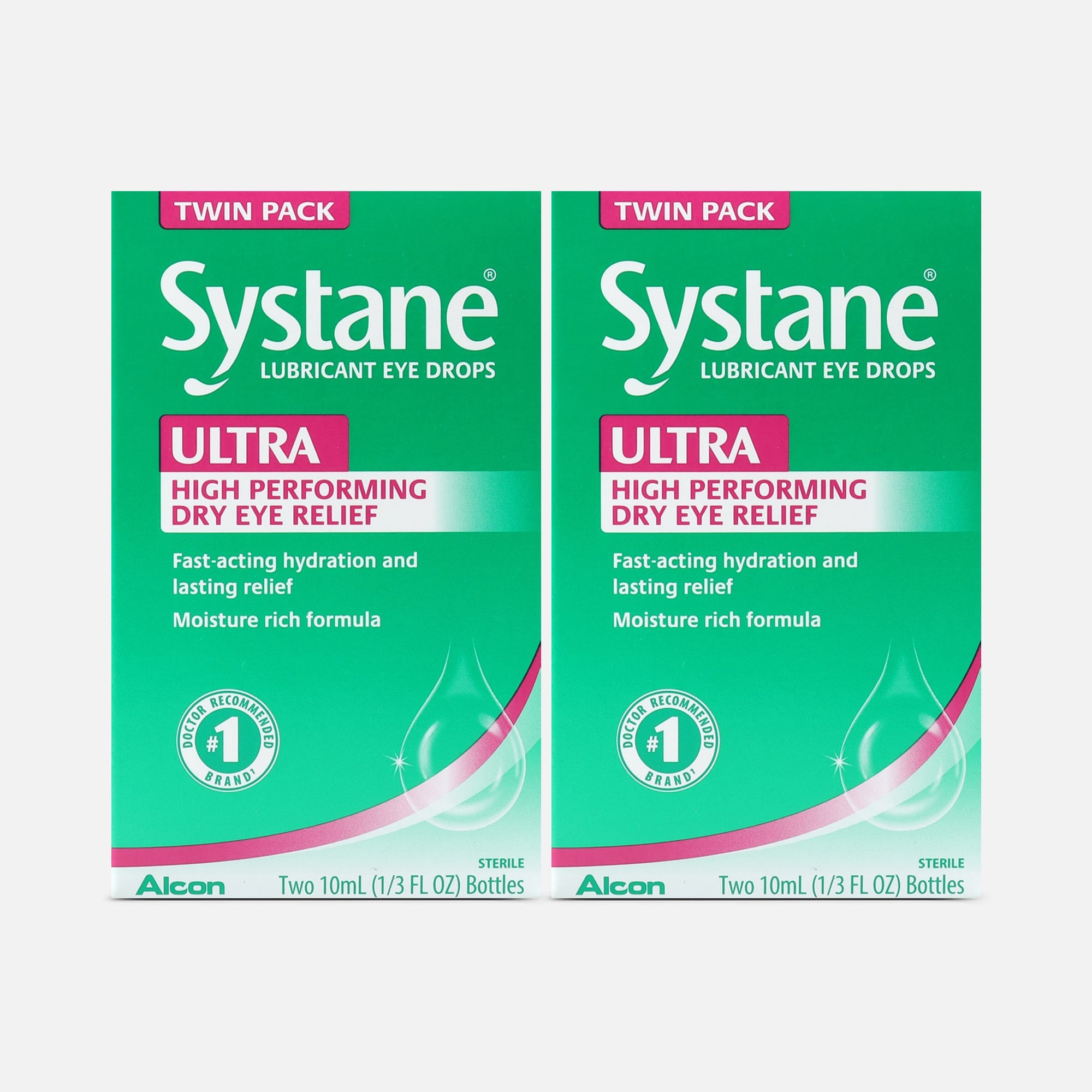 systane ultra lubricant eye drops walmart Systane Ultra Eye Drops - 0.14 Oz (2 Pack) main image 0