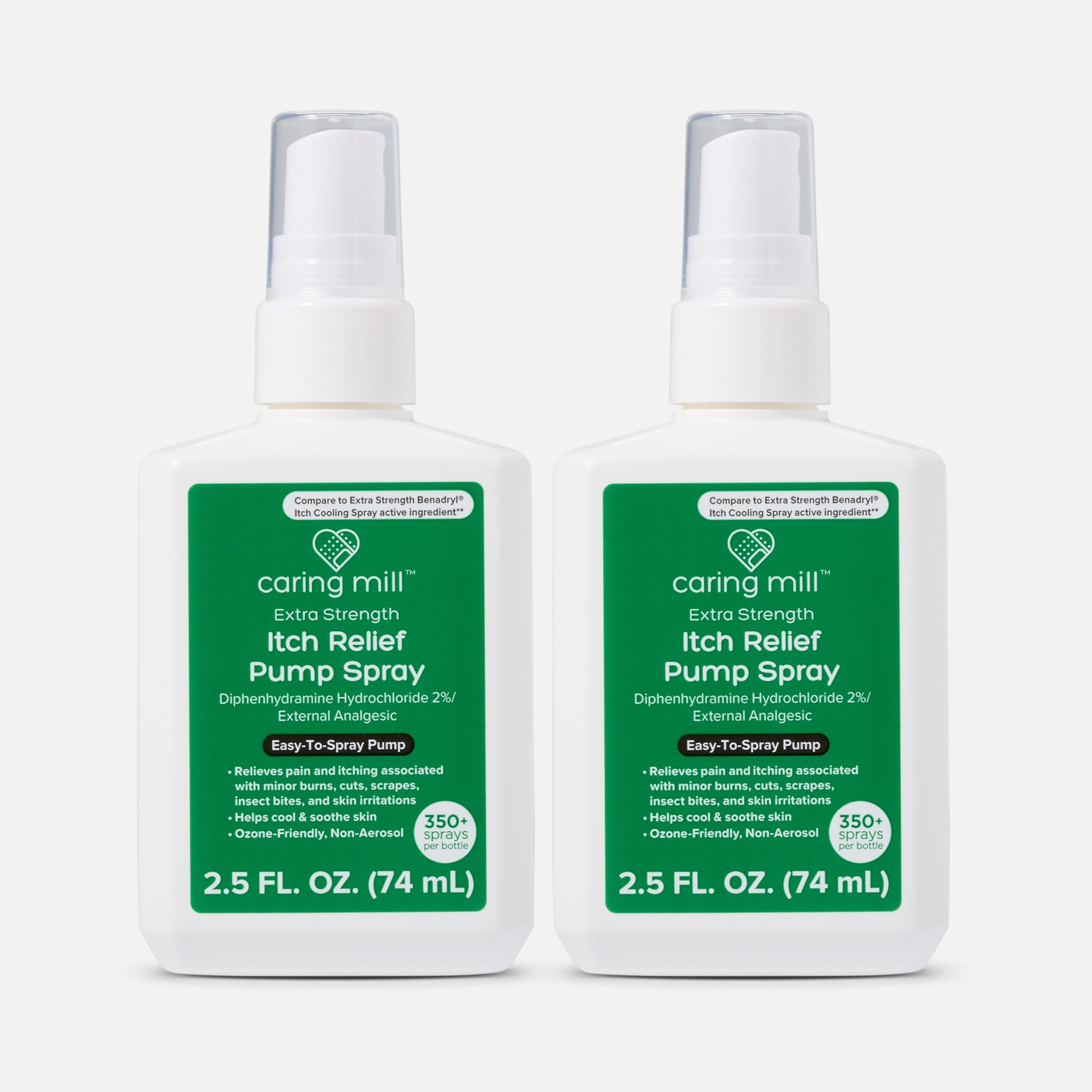 Caring Mill™ Itch Relief Spray, 2.5 oz. (2-Pack)