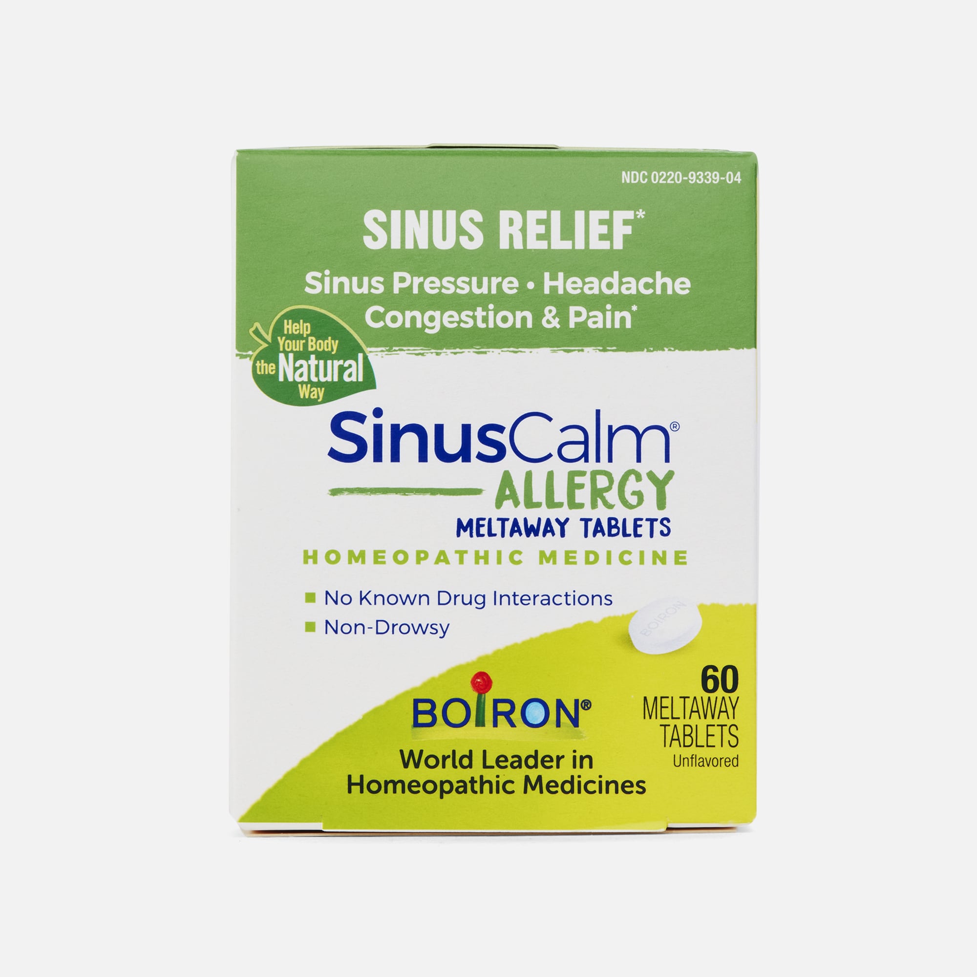 Boiron SinusCalm Allergy, 60 Tablets