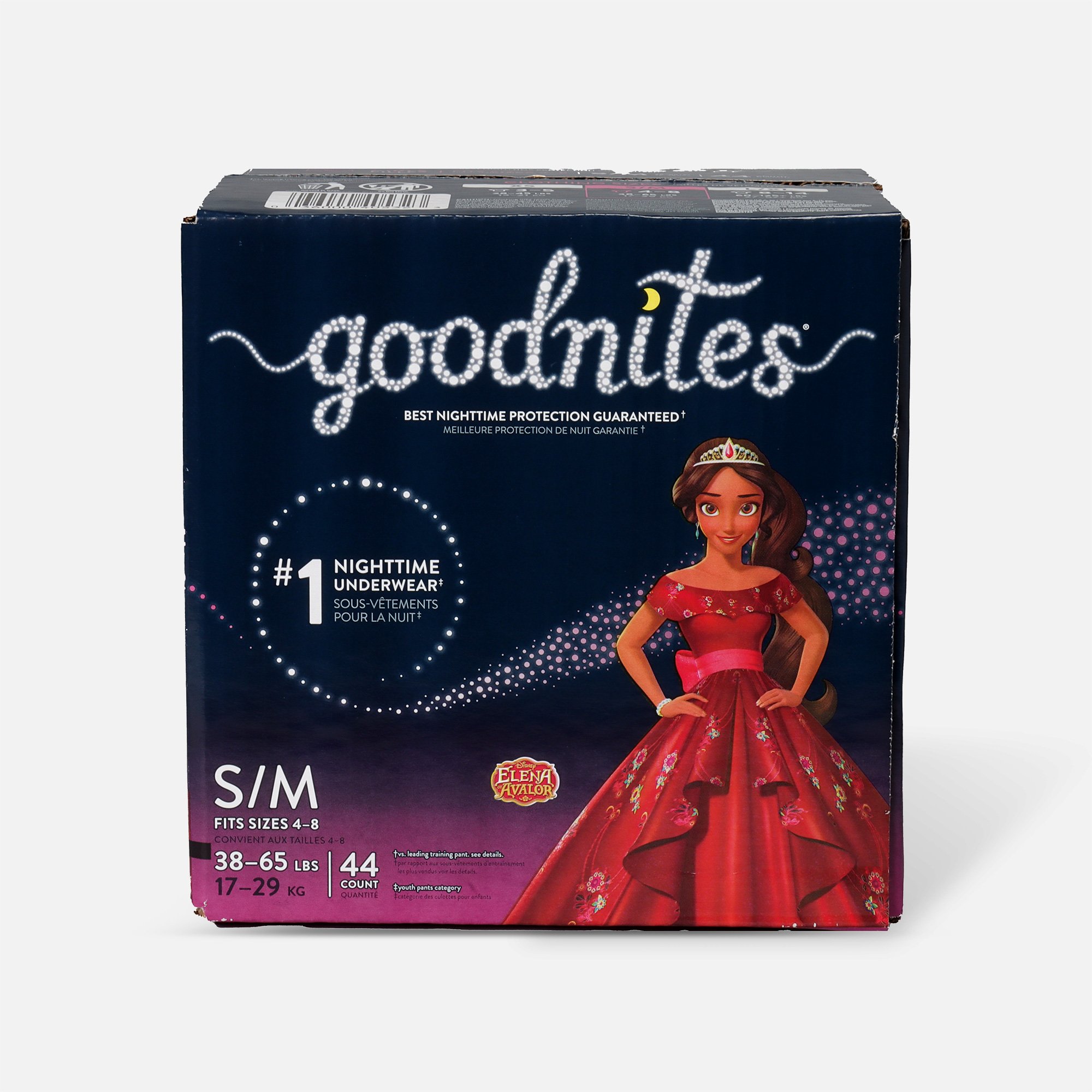 GoodNites Bedtime Underwear for Girls (Size 8 - 14 Girls - 58 ct.)