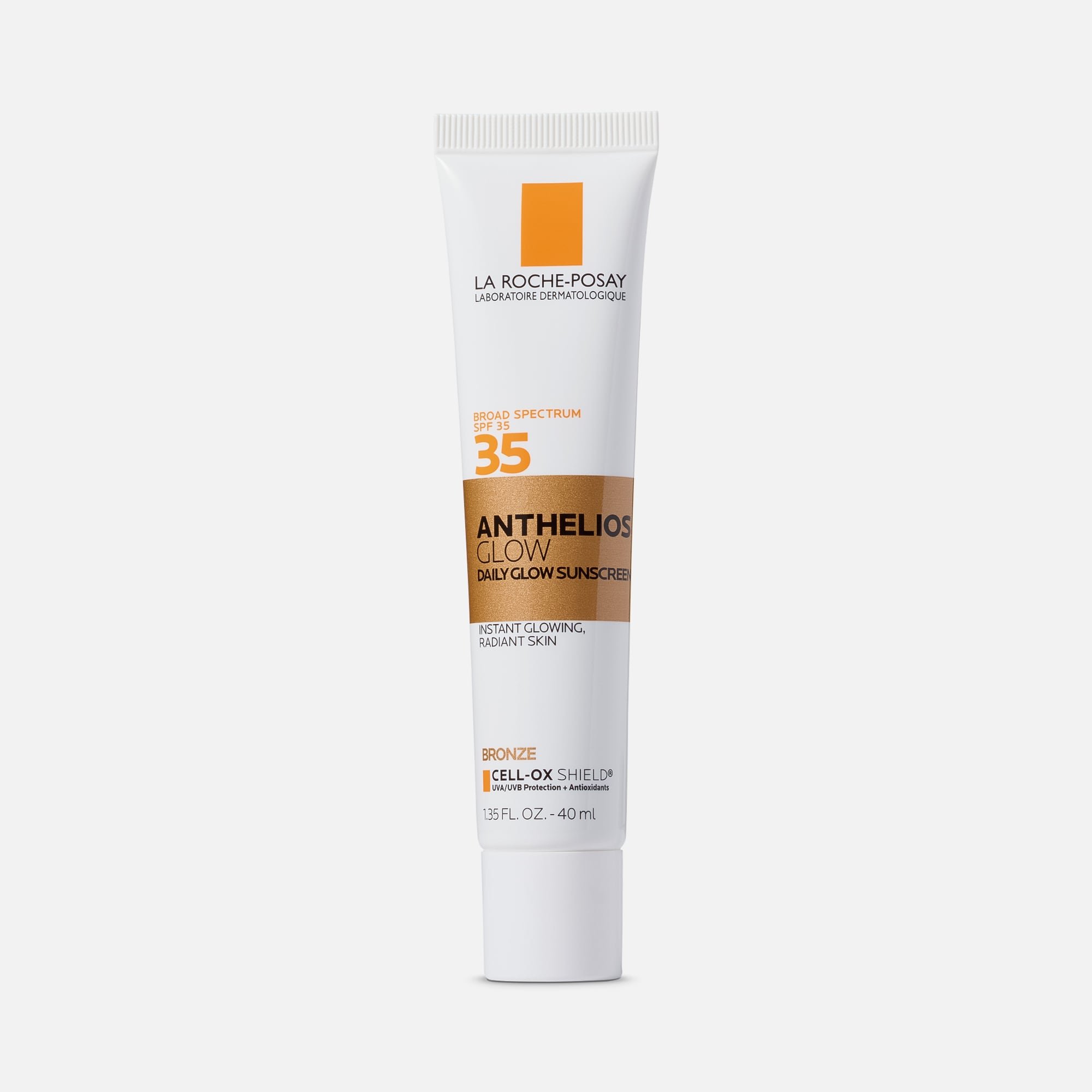 La Roche-Posay Anthelios Glow Sunscreen SPF 35, Bronze, 1.35 fl. oz.