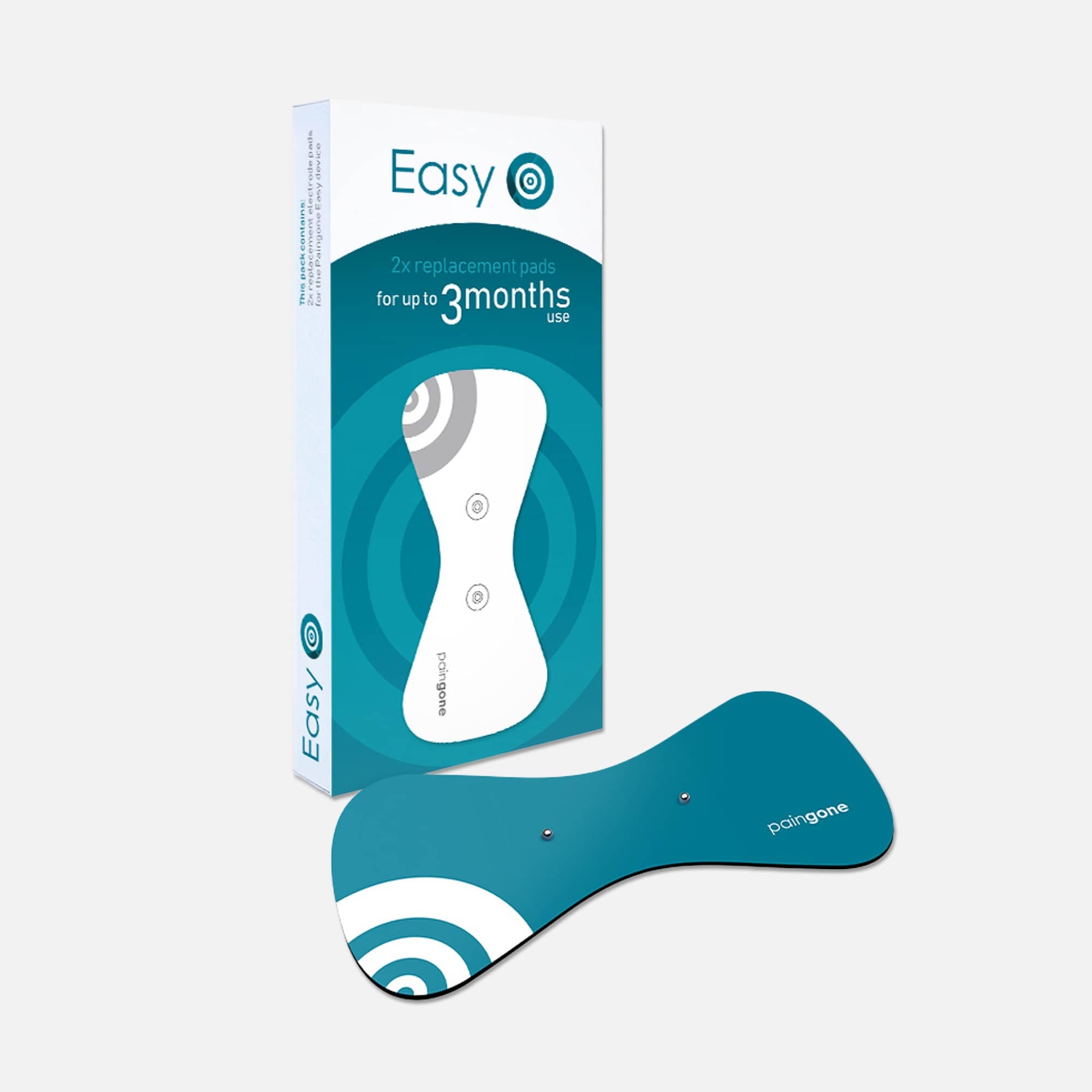 Paingone Easy Replacement Electrode Pads, 2-Pack